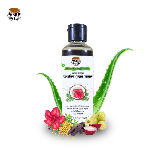 Organic Hair Oil in Bangladesh | Khabar Hari